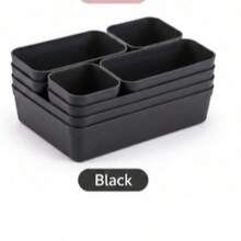 Drawer Storage Box Divider Extendable Organizing Box Built-In Divider Dressing Table Cosmetics Lipstick Classification Compartment - A - View 15