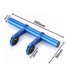 Soporte De Extensión De Soporte De Manillar De Bicicleta - Azul - Ver 2
