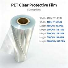 1 Roll Self-Adhesive Scratch-Resistant Protective Film For Refrigerator, Single/Double Door Freezer, Kitchen Cabinets, Air Conditioner, Washing Machine, Waterproof Oil-Proof Color Change Renovation Film - A - View 9