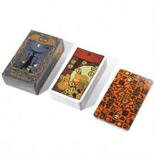 1pc Fate Card Fortune Telling Game Style Unknown Cards For Halloween Party And Gathering Games - Dark Green - View 6