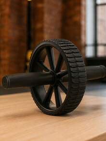 Colchonete Academia Barra Apoi Flexão Roda Abdominal Corda Pular Treino Funcional Academia em Casa Faça Você Mesmo Saúde Bem Estar Lançament Envio Imediato - Preto - Visão 4
