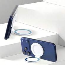 1件裝 3合1 Mini MagSafe 自拍環形補光燈，適用 ，迷你便攜式手機燈，附化妝鏡，3種燈光模式，可充電補光燈 - A - 查看 5