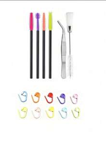 EDCUEBE7 Sewing Kit For Multiple Scenarios, Includes Tweezers, Brush, Seam Ripper And Other Tools, Multi-Purpose Set - Sewing Kit - View 13