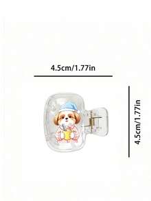 小狗睡眠帽牙刷收納套組，適用於居家日常、商務出差、戶外旅行等場合的浴室必需品，專為牙刷設計的保護蓋，不僅保持牙刷清潔，更呵護口腔健康，旅行必備牙刷保護蓋，情侶牙刷套組，教師節禮物，家庭禮物 - 彩色 - 查看 6