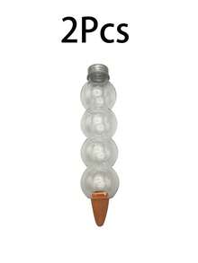 1/2件植栽愛好者專屬長葫蘆形自動澆水裝置，520ml大容量儲水，適合出差與旅行時容易忘記澆水的園藝愛好者 - 多色 - 查看 10