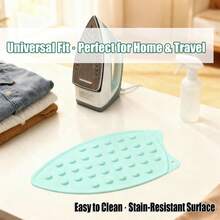 Silicone Non-Slip Ironing Pad, Suitable For Ironing Board, Heat Resistant, Steam-Proof, Compact And Portable, Home Kitchen Mat - A - View 6