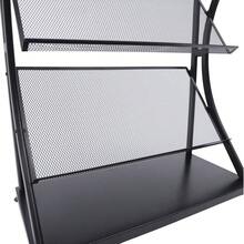 4-Tier Magazine Rack Brochure A4 Literature Catalogue Holder Display Stand Rack - Default - View 6