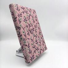 1pc Handmade French Purple Lavender Fabric Book Cover, Flat Printed Fabric Book Sleeve For Planner Notebook, Gift For Book Lovers, Couples, Holiday Gift - Single Piece - View 6