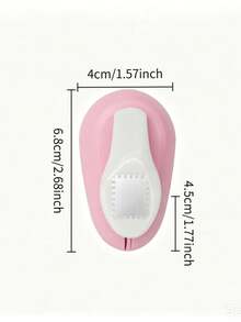 Stamp-Shaped Paper Punch, Cute Handheld Stamp Cutter, Suitable For Scrapbooking, Planner, Card Making, Creative DIY Stationery Tool, Applicable To Bullet Journal, Planner, Junk Journal, Photo Album, School Office Supplies, Gift For Craft Enthusiasts - Stamp Embossing Machine - View 16