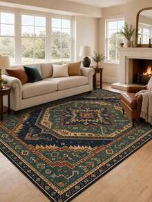 1pc Soft Comfortable Plush Carpet, Multiple Sizes, Washable Floor Decor For Living Room And Bedroom - Multicolor - View 10