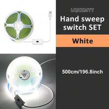 1-5M 手勢感應 USB LED 燈條,櫥櫃下 LED 照明,廚房、櫥櫃、層架、檯面、臥室 LED 燈條,感應式衣櫥燈,居家便捷使用 LED 燈條 - 彩色 - 查看 14