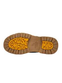 CAMEL CROWN Sepatu Bot Pria Tahan Air Model Tinggi dengan Tali, Sepatu Bot Luar Ruangan Bergaya Kargo dengan Sol Tebal dan Anti Selip yang Modis. - Cokelat - View 5