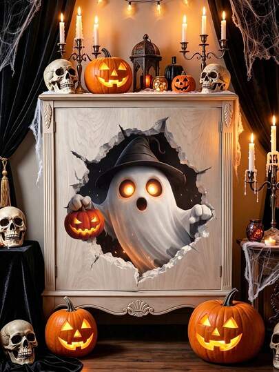 Stiker Dinding Hantu Halloween, Stiker Jendela Hantu Menakutkan, Stiker Toilet Halloween, Stiker Halloween, Dekorasi Kamar Halloween, Dekorasi Latar Belakang Pesta Halloween, Dekorasi Rumah Halloween, Dekorasi Kamar Mandi Halloween, Dekorasi Selamat Halloween, Perlengkapan Pesta Halloween, Trick Or Treat, Stiker Dekoratif Pintu Lemari Halloween, Pintu Kamar, Pintu Kulkas, Dekorasi Halloween Dalam Ruangan, Perlengkapan Halloween, Hadiah Halloween, Pengisi Tas Pesta Halloween, Suvenir Pesta