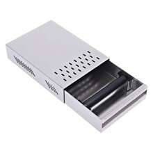 HaroldDol Coffee Knock Out Drawer Box For Grinder Grounds Espresso Waste Box Stainless, 2.5L Classic Coffee Knock Out Drawer Box For Coffee Shops - Default+OT-zQFLX-4435@OT-zQFLX-4435 - View 3
