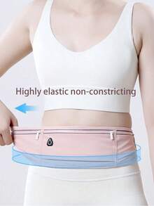 1pc Sports Waist Bag Running Multi-Function Outdoor Phone Pouch Unisex Fitness Lightweight Waterproof Waist Belt Bag - Multicolor - View 6