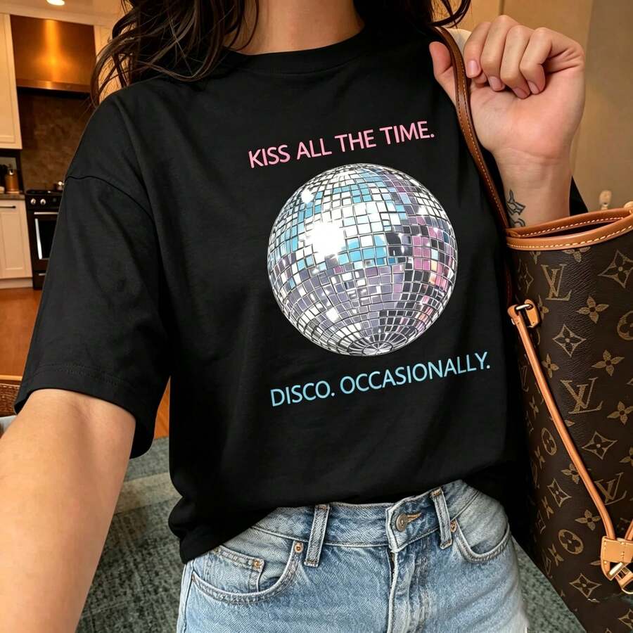 Women T-Shirts - 黑色2 - 查看 1
