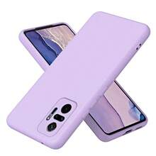 Compatible With Redmi Note 15 Pro Plus Case Silicone Liquid , Soft Smooth Touch For Xiaomi Note 14 Pro 5G Note 13 Series Note 12 Series Note 11 Series Phone Case Silicone Shockproof Thin Cover - Light Purple - View 11