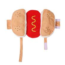 1pc Funny Cute Hot Dog Costumes For Dogs Holiday Party Pet Cosplay Apparel Fancy Dress Up Dog Cat Clothes Suitable For Gatherings Halloween - Multicolor - View 14