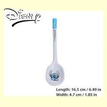 Disney 經典迪士尼卡通陶瓷長柄湯匙，莉洛與史迪奇印花，家用分餐匙 - 查看 4