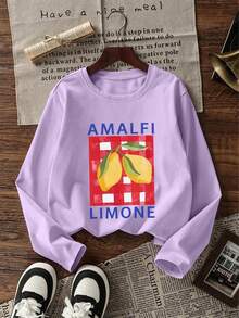 Tween Girl 3pcs Solid Color Casual Long Sleeve T-Shirts, Suitable For Tween GirlsAutumn/Winter Tops, Young Student Children's Clothing, Suitable For Outerwear And Layering - Multicolor - View 3