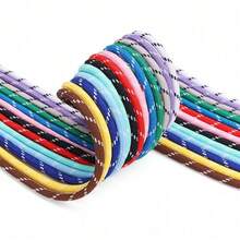 10m Paracord Rope, Used For Making Bracelets And Necklaces, Colorful Braided DIY Projects, Small Jewelry Keychains And Bag Charms, Keychain Making Materials - Polka Dot Pattern - View 6