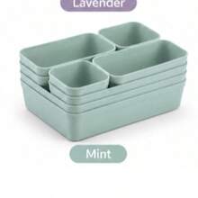 Drawer Storage Box Divider Extendable Organizing Box Built-In Divider Dressing Table Cosmetics Lipstick Classification Compartment - A - View 14