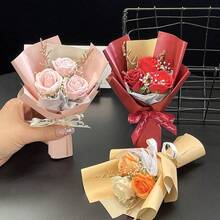 Car Air Vent Aromatherapy Decor Dried Flower Small Flower Air Conditioning Vent Fragrance Eternal Flower Dried Flower Ornament - A - View 9