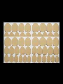 5/10/15/20/100pcs Nail Stickers, Jelly Double-Sided Adhesive, Nail Glue, Base Coat, 3D Gel, Nail Decals, Nail Supplies, Double-Sided Nail Adhesive, Nail Tools, Suitable For Applying Nails, Reusable, Waterproof Long-Lasting Double-Sided Nail Tape - Multicolor - View 10