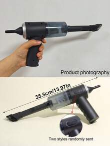 3-In-1 Cordless Handheld Vacuum Cleaner, Portable Wireless Vacuum For Carpet, Sofa, Pet Hair Cleaning, Suitable For Home And Car Use, Efficient Dust And Debris Removal For Keyboard Crevices - Vacuum Cleaner - View 9