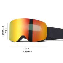 Winter Double Layer Anti-Fog Sports Goggles, Suitable For Skiing, Mountaineering, Off-Road Motorcycle, Snowmobile, Adult Goggles - Multicolor - View 8