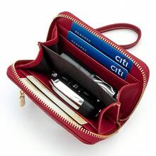 Women's Wristlet Coin Purse, Fashionable Exquisite Storage Bag, Mini Key Pouch, Suitable For Daily Use, Convenient To Carry - Multicolor - View 3