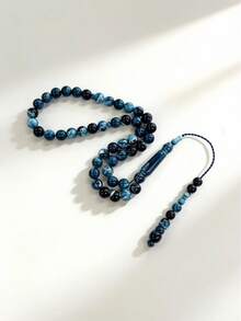 1串45顆樹脂齋月祈禱珠 Tasbih，光滑拋光伊斯蘭祈禱珠 Misbaha，手持式祈禱珠，適合日常崇拜、齋月、開齋節、冥想與紓壓，耐用輕量宗教配件 - 彩色 - 查看 20