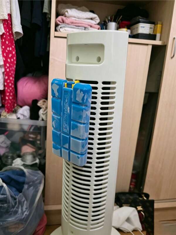 6pcs Coolclip Ice Bag Clips, Fan-Mounted Ice Pack Holder For Air Cooling, Summer Fan Accessory