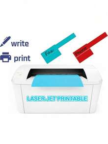 Cable Label - Waterproof And Tear Resistant PVC Material, Random Color, Compatible With Handwriting And Laser Printing, Scratch Resistant Cable Management Label, Easy To Use, Wire Label, Household Label, Wire Management Label, Convenient Sticker - View 5