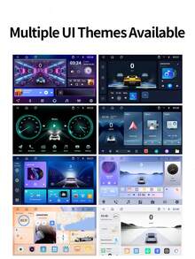 9 吋四核心 Android 車載導航，2G+64G 車用導航，支援 Apple CarPlay 與 Android Auto 收音機螢幕，附鏡像連接、藍牙 5.0、AUX、FM/AM 發射器、GPS 無線 CarPlay 藍牙車載資訊娛樂系統 - 全新升級安卓系統汽車中控導航車機 - 查看 11