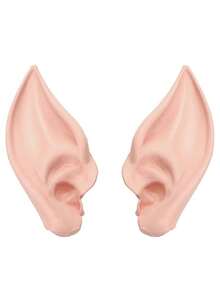 1Pair D EXCEED Makeup Costume Accessories Elf Ears Fairy Ears For Unisex Halloween Cosplay Party Dance Stage Performance Music Festival - Multicolor - View 7