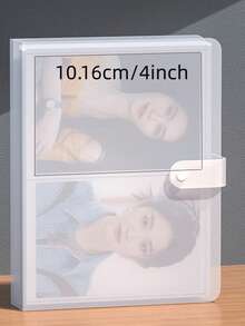 多件裝 4-6 吋 200 格相卡相簿，防塵防潮，星星粉絲收藏收納冊，學生生日禮物紀念品，珍藏記憶相簿 - 4寸 - 查看 2