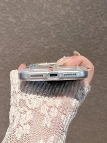 亮片樹脂寶石蘋果手機殼 適用於 iPhone 17 Pro Max/17 Pro/17/16 Pro Max/16/16 Pro/16 Plus/15/15 Pro Max/15 Pro/15 Plus/11/12/13/14 Pro Max/12 Pro/12 Pro Max/13 Pro/13 Pro Max/14 Pro/14 Pro Max/14 Plus 軟殼 - 透明寶石 - 查看 8