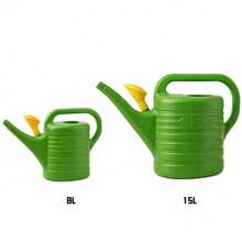 1-2 Pcs 8L/15L Watering Can, Integrated Handle & Long Spout, Labor-Saving & Precise Watering, Sturdy Plastic Material, Ideal For Gardening, Outdoor & Irrigation - A - View 1