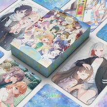 55pcs Anime Love Live Hasunosora 2D Anime Cards LOMO Collectibles - Multicolor - View 6