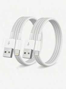 Kabel Koneksi Apple Lightning ke USB (1 meter/2 meter) - Putih - View 5