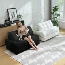 Sofa Bed Frame - Black - View 7