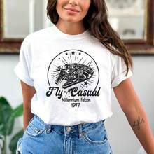 Women T-Shirts - 白色 - 查看 1