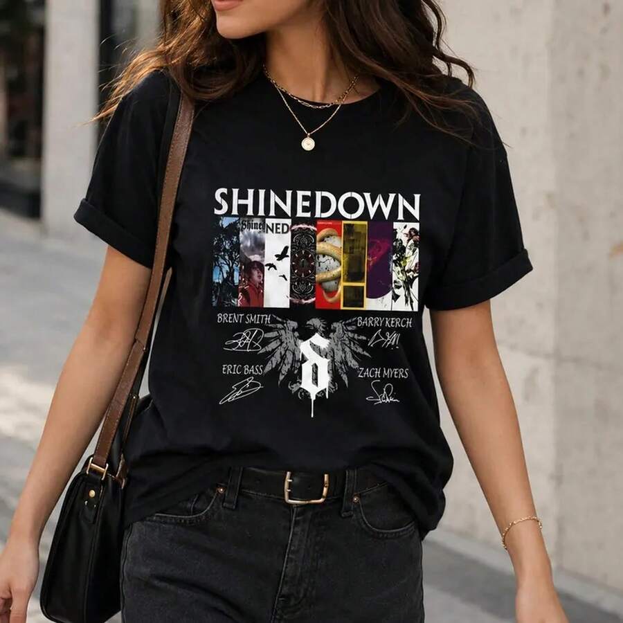 Men T-Shirts - 黑色 - 查看 1