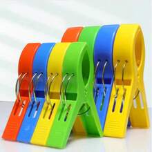 Large Size Clothes & Quilt Clips, Bed Sheet Windproof Clips, Multi-Function Laundry Clamps - Large Clip - View 1