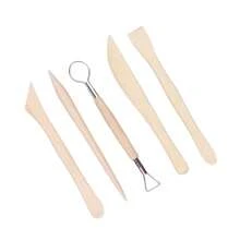 Bộ dụng cụ điêu khắc đất sét gốm 18/15/5 món kèm túi khóa kéo Oxford, cán gỗ, thép không gỉ, dùng để chạm khắc, tạo hình, tỉa, dành cho học sinh và người mới bắt đầu - Nhiều màu - Xem 8