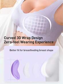 Philips Avent 3D Antibacterial Breast Pads 100 Pieces Per Box 7-Layer Structure With Imported Raw Materials - Multicolor - View 8