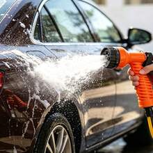 1pc High Pressure Adjustable Multi-Function Garden Nozzle Water Gun, 7 Spray Modes, Universal Interface, Powerful Cleaning, Suitable For Garden Watering, Car Washing And Yard Cleaning, Perfect Birthday And Christmas Gift - View 10