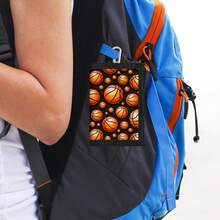 Basketball Style Wallet, Built-In Zipper Coin Pocket And Key Ring, Multiple ID Windows, Lightweight Pocket Wallet, Ideal Birthday Gift Choice - Multicolor - View 5