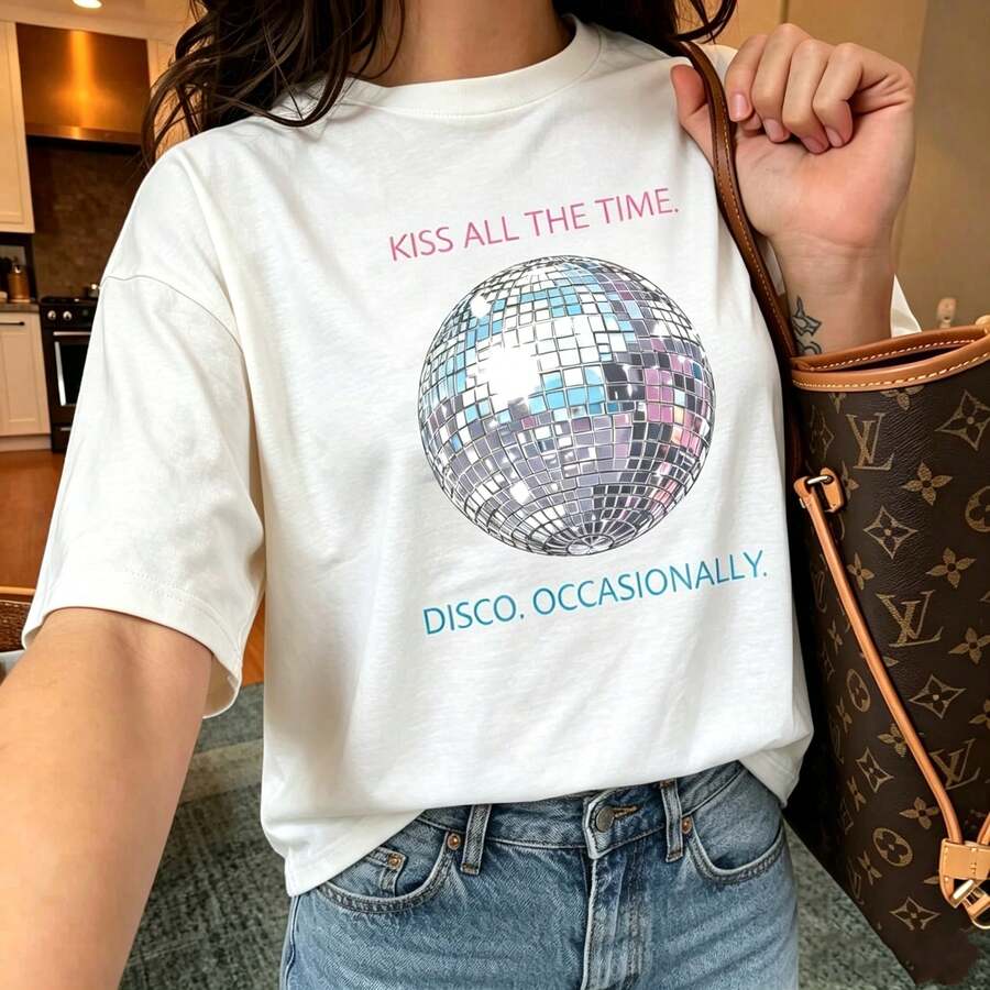 Women T-Shirts - 白色2 - 查看 1